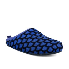 Camper Wabi Slippers Blue / Black - Womens Singapore PJHMFE-170